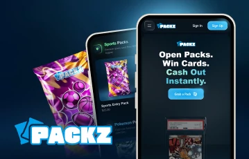 Purchase Packz.io digital cards on mobile
